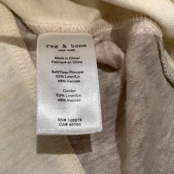 Rag and Bone Linen Blend Tank Midi Dress, Size Medium EUC - Picture 10 of 12